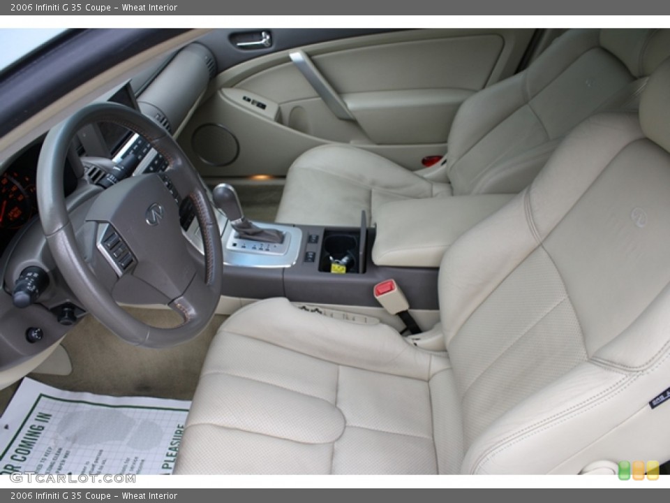 Wheat Interior Photo for the 2006 Infiniti G 35 Coupe #59611572
