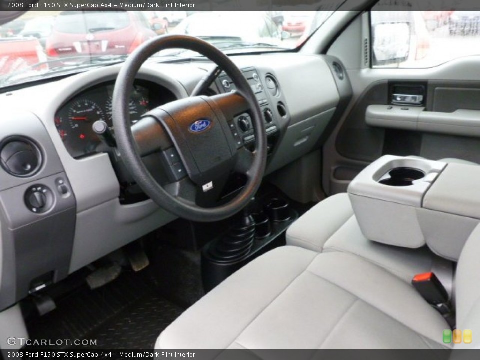 Medium/Dark Flint Interior Prime Interior for the 2008 Ford F150 STX SuperCab 4x4 #59611789
