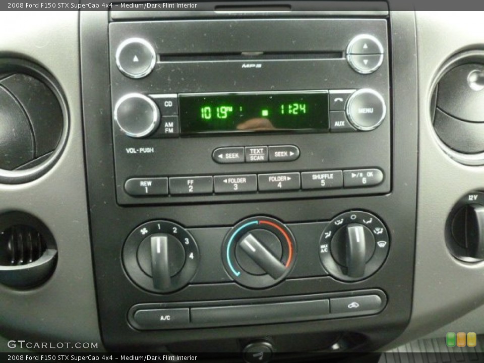 Medium/Dark Flint Interior Controls for the 2008 Ford F150 STX SuperCab 4x4 #59611803