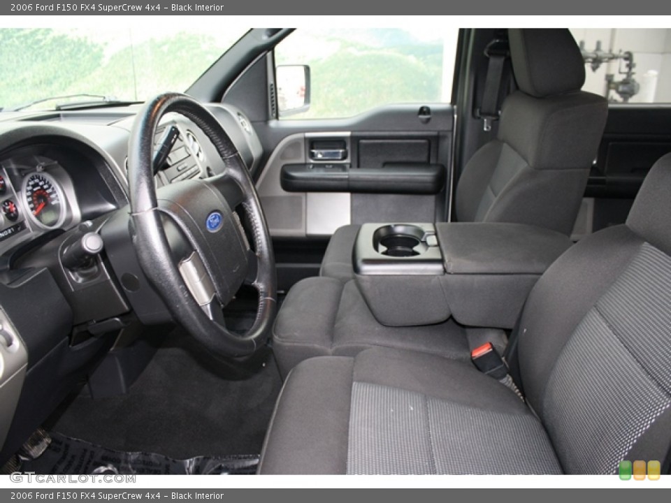 Black Interior Photo for the 2006 Ford F150 FX4 SuperCrew 4x4 #59611806