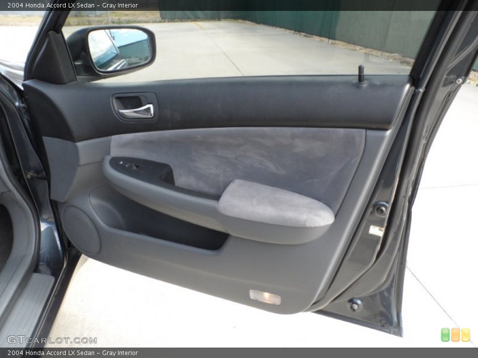 Gray Interior Door Panel for the 2004 Honda Accord LX Sedan #59612190