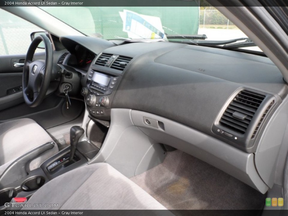 Gray Interior Dashboard for the 2004 Honda Accord LX Sedan #59612199