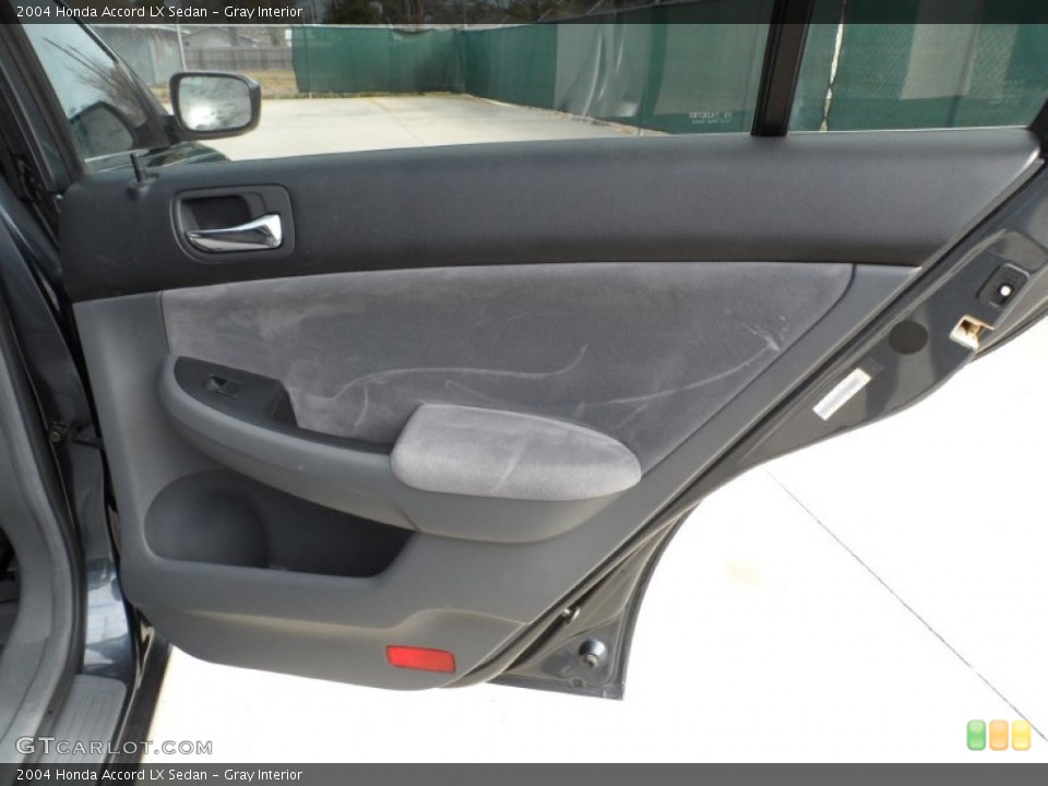 Gray Interior Door Panel for the 2004 Honda Accord LX Sedan #59612217