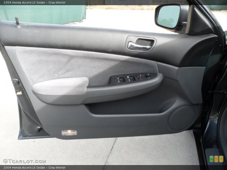 Gray Interior Door Panel for the 2004 Honda Accord LX Sedan #59612260