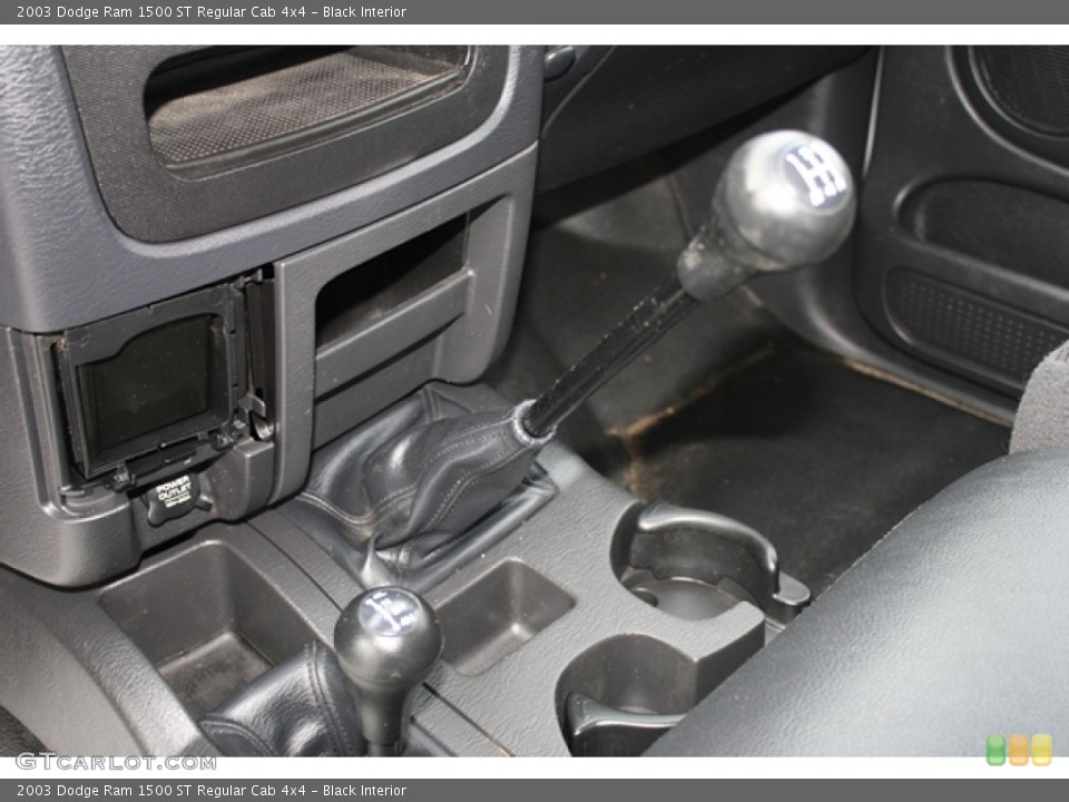 Black Interior Transmission for the 2003 Dodge Ram 1500 ST Regular Cab 4x4 #59612661