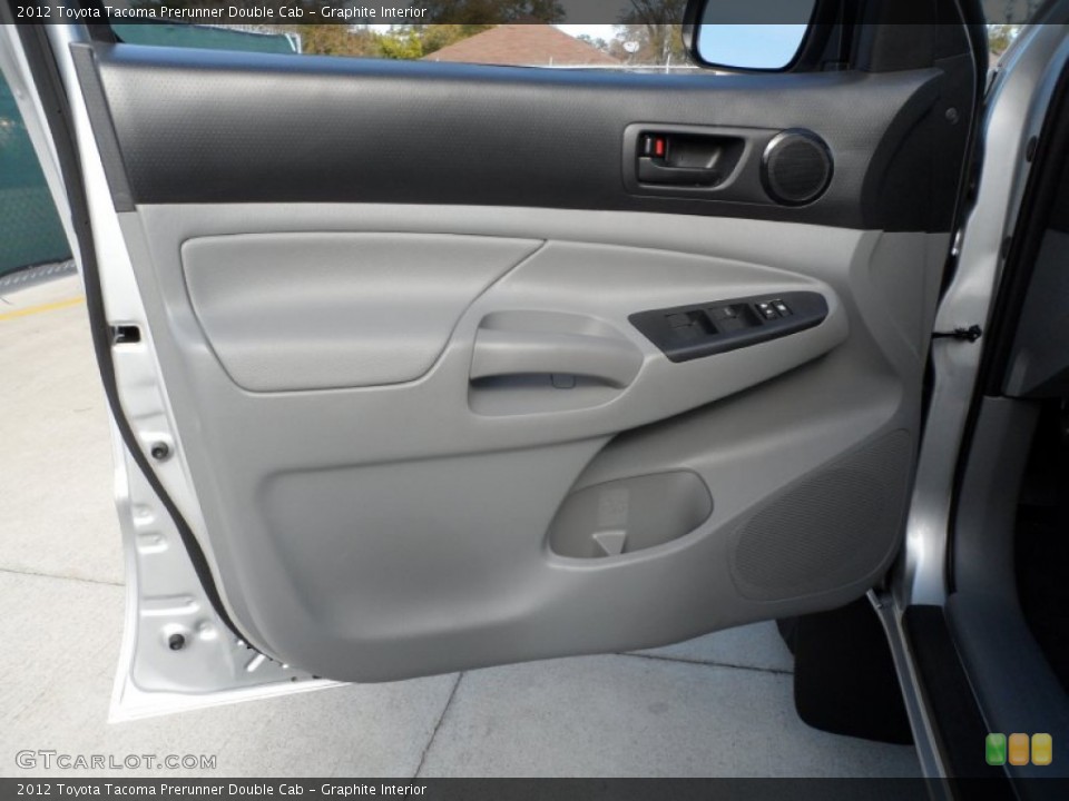 Graphite Interior Door Panel for the 2012 Toyota Tacoma Prerunner Double Cab #59612842