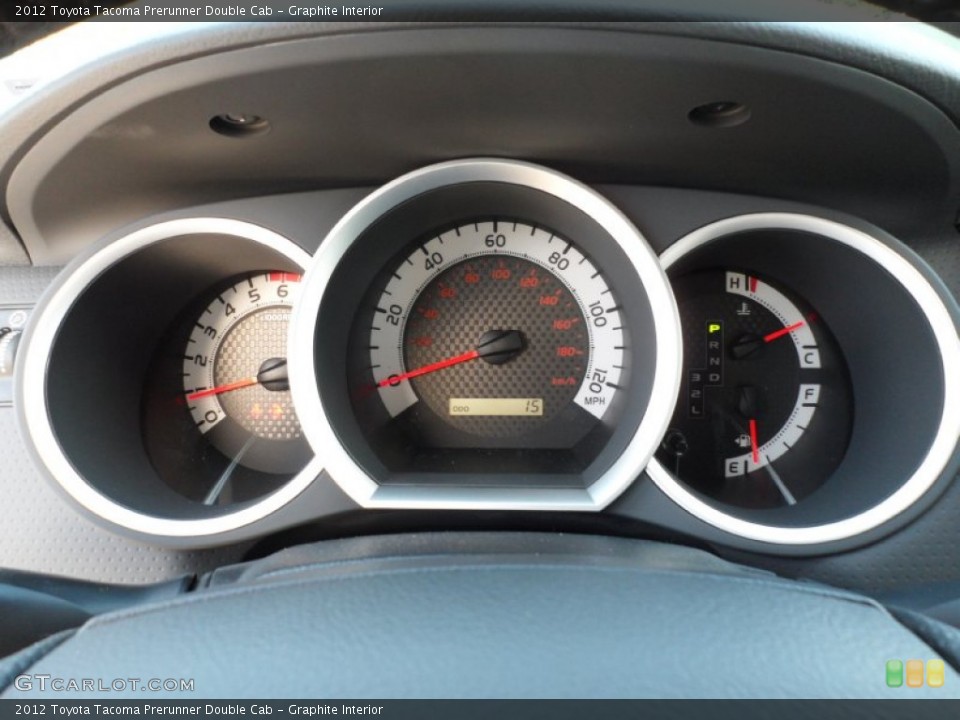 Graphite Interior Gauges for the 2012 Toyota Tacoma Prerunner Double Cab #59612921
