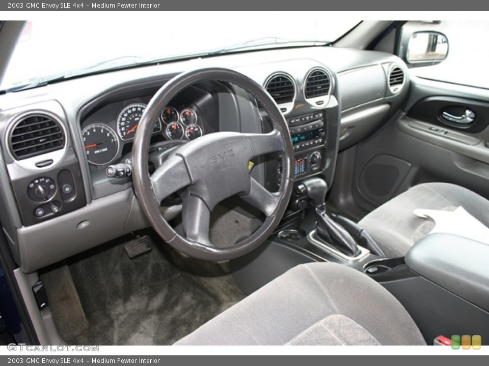 Medium Pewter Interior Dashboard for the 2003 GMC Envoy SLE 4x4 #59613051