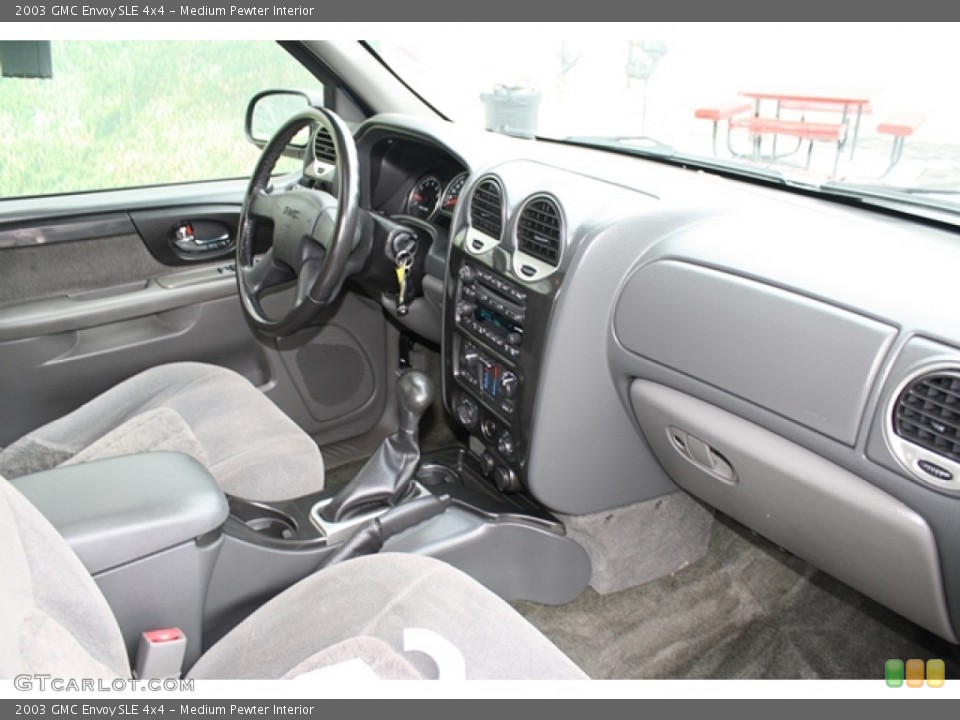 Medium Pewter Interior Dashboard for the 2003 GMC Envoy SLE 4x4 #59613129