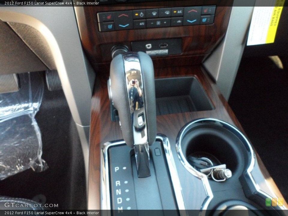 Black Interior Transmission for the 2012 Ford F150 Lariat SuperCrew 4x4 #59613231