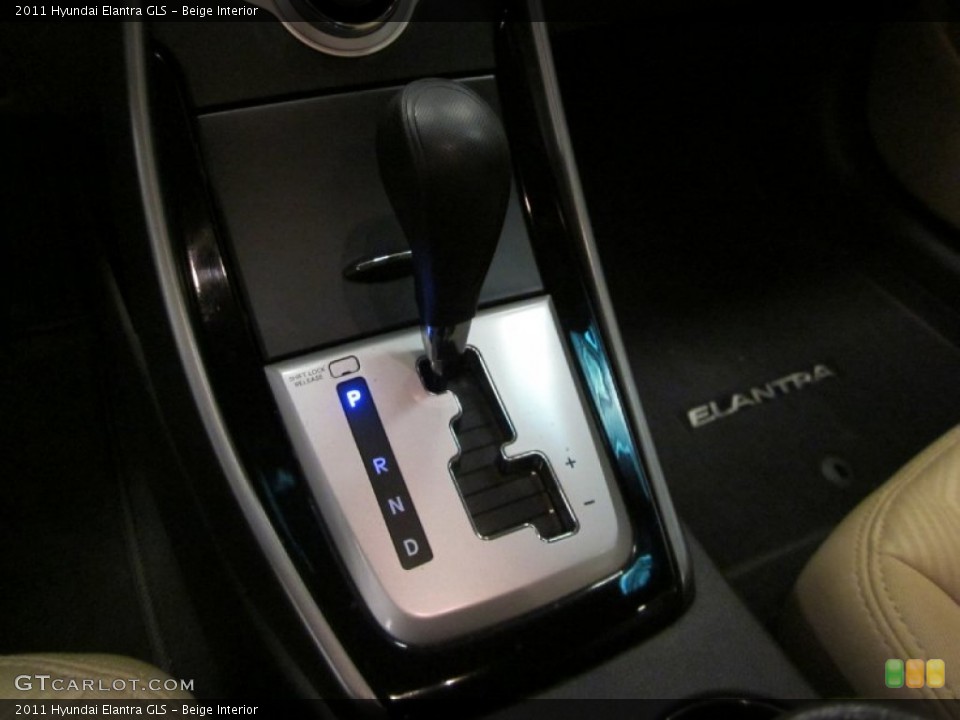 Beige Interior Transmission for the 2011 Hyundai Elantra GLS #59613663