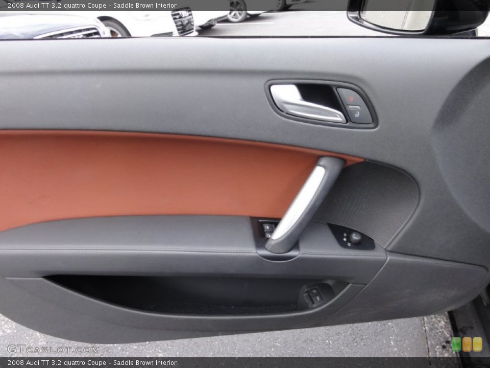 Saddle Brown Interior Door Panel for the 2008 Audi TT 3.2 quattro Coupe #59614056