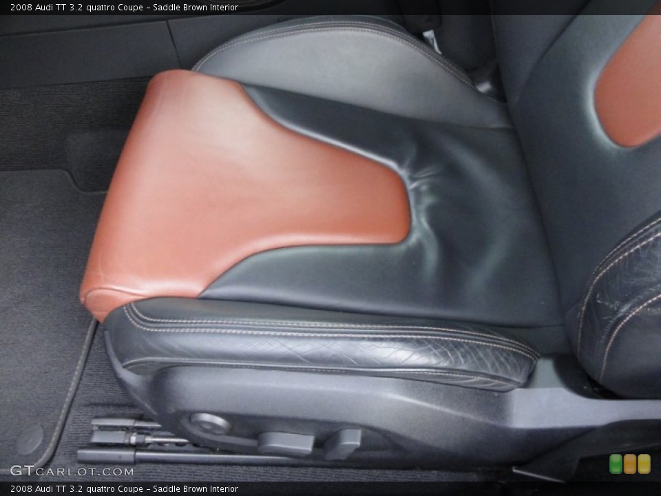 Saddle Brown Interior Photo for the 2008 Audi TT 3.2 quattro Coupe #59614071