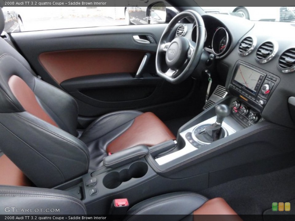 Saddle Brown Interior Photo for the 2008 Audi TT 3.2 quattro Coupe #59614098