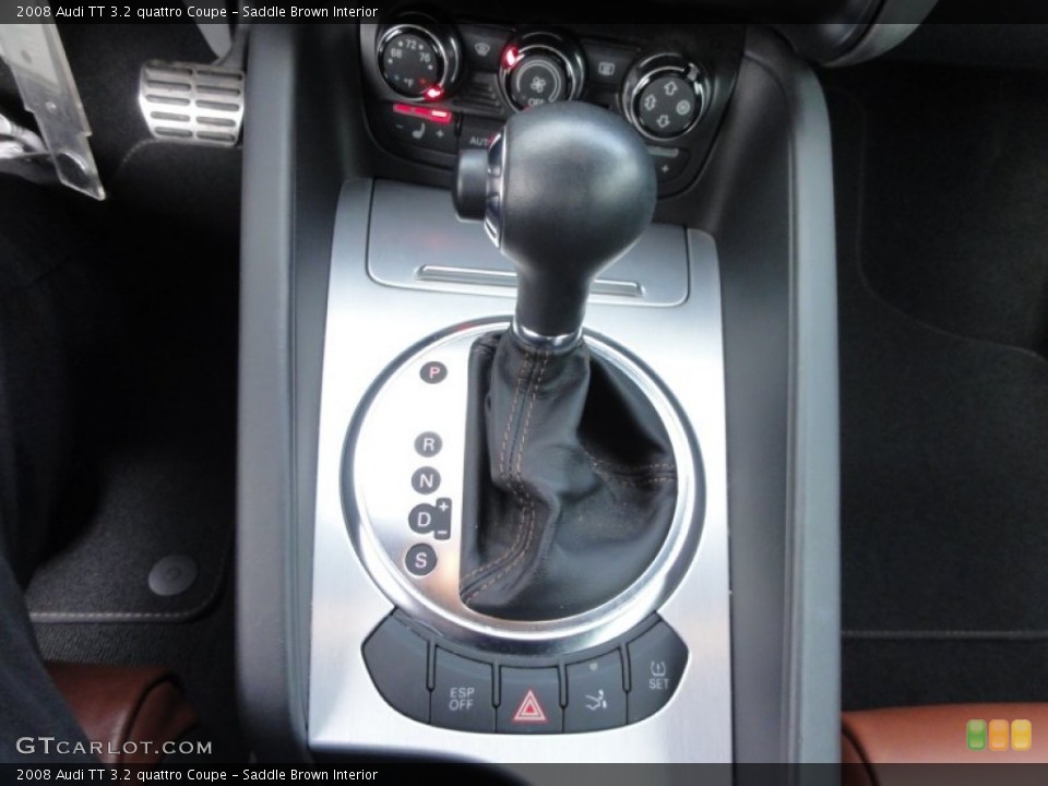 Saddle Brown Interior Transmission for the 2008 Audi TT 3.2 quattro Coupe #59614197