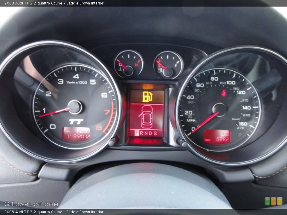 Saddle Brown Interior Gauges for the 2008 Audi TT 3.2 quattro Coupe #59614206