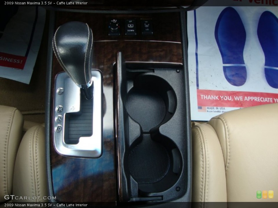 Caffe Latte Interior Transmission for the 2009 Nissan Maxima 3.5 SV #59614781