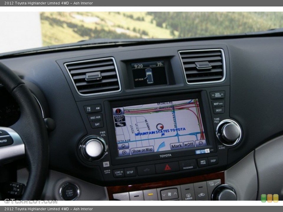 Ash Interior Navigation for the 2012 Toyota Highlander Limited 4WD #59614800