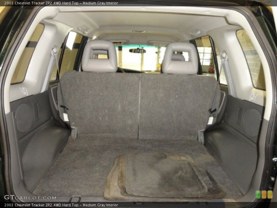 Medium Gray Interior Trunk for the 2003 Chevrolet Tracker ZR2 4WD Hard Top #59615470