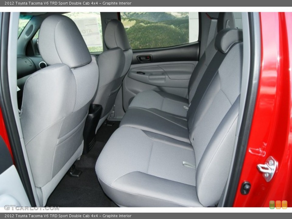 Graphite Interior Photo for the 2012 Toyota Tacoma V6 TRD Sport Double Cab 4x4 #59615742