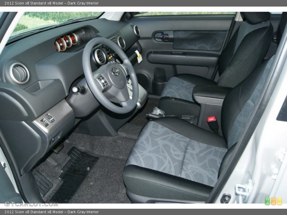 Dark Gray Interior Photo for the 2012 Scion xB  #59616333