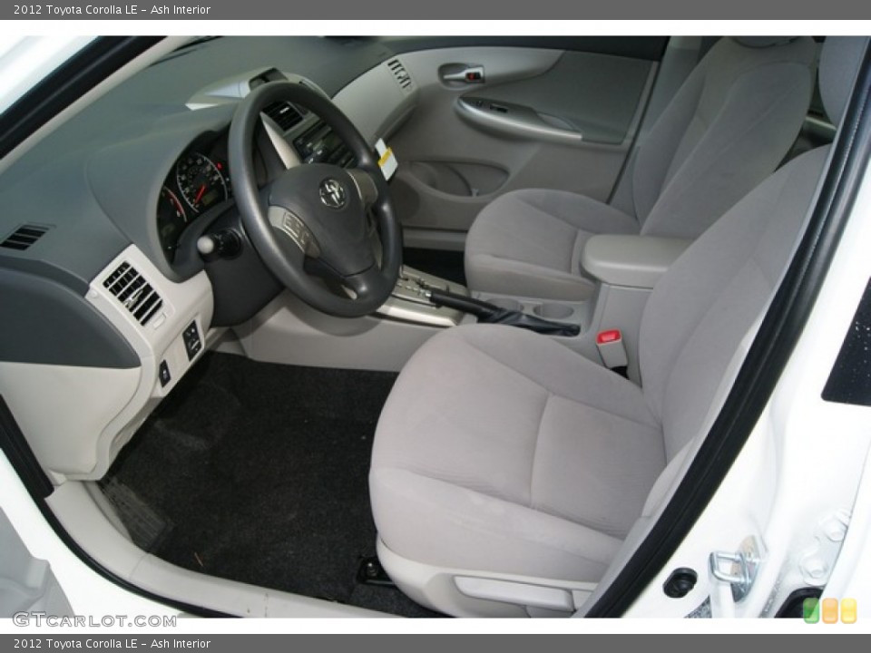 Ash Interior Photo for the 2012 Toyota Corolla LE #59616999