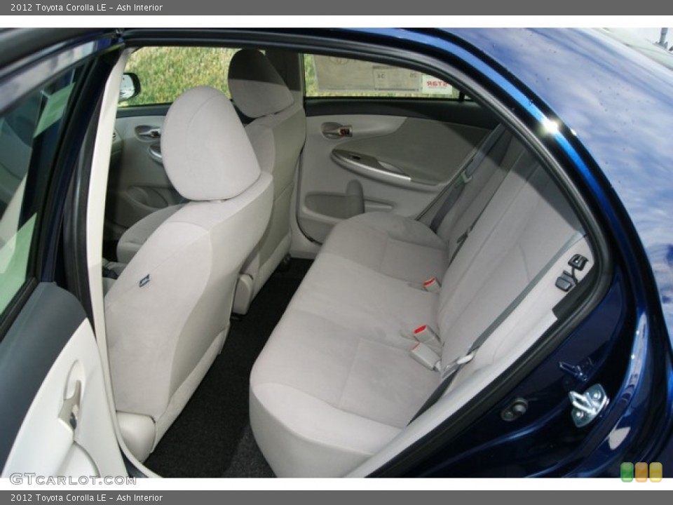 Ash Interior Photo for the 2012 Toyota Corolla LE #59617290