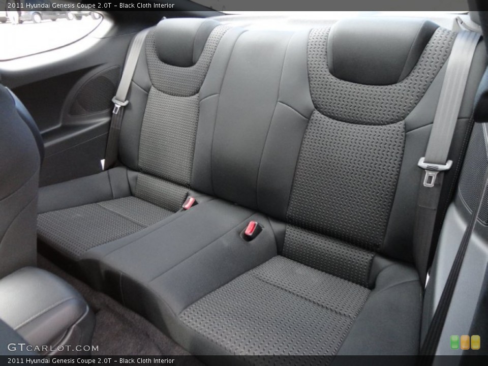 Black Cloth Interior Photo for the 2011 Hyundai Genesis Coupe 2.0T #59617517