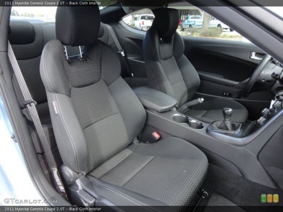 Black Cloth Interior Photo for the 2011 Hyundai Genesis Coupe 2.0T #59617578