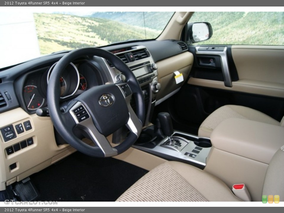 Beige Interior Photo for the 2012 Toyota 4Runner SR5 4x4 #59618094