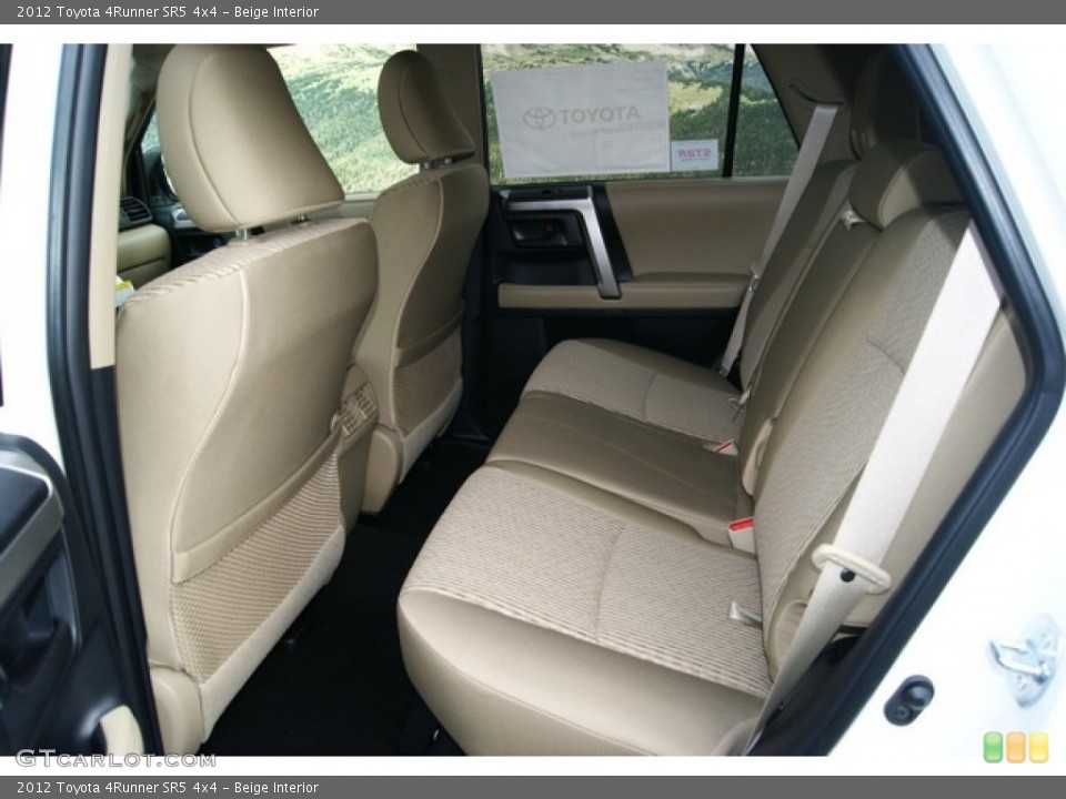 Beige Interior Photo for the 2012 Toyota 4Runner SR5 4x4 #59618121