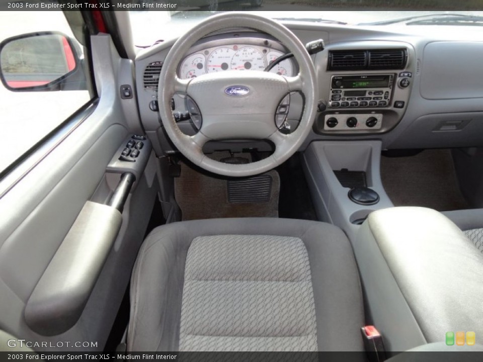 Medium Flint Interior Dashboard for the 2003 Ford Explorer Sport Trac XLS #59618628