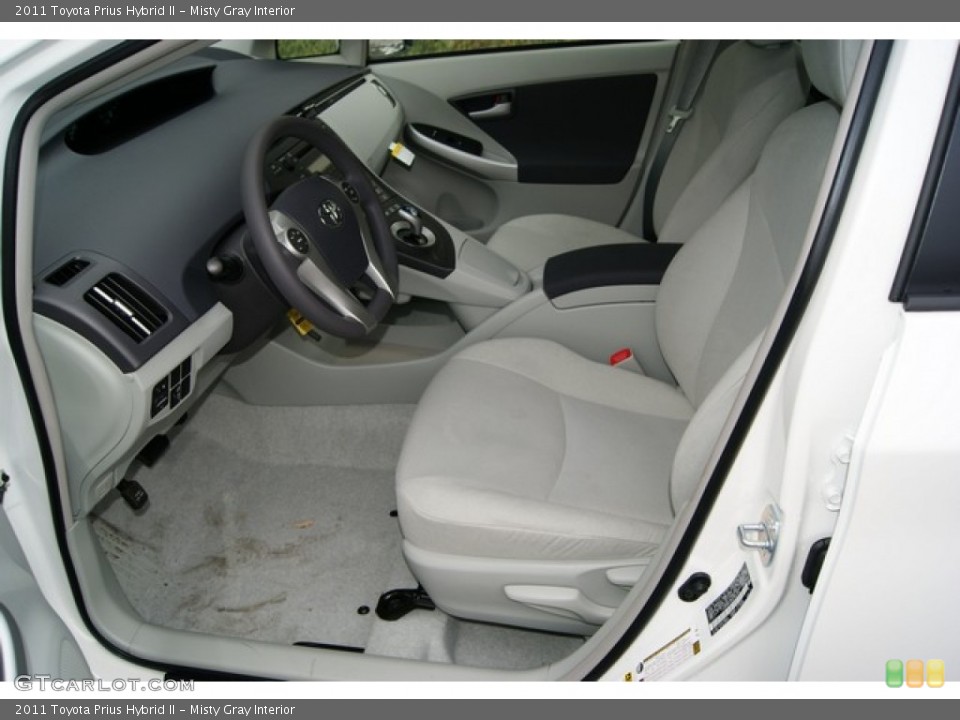 Misty Gray Interior Photo for the 2011 Toyota Prius Hybrid II #59618835