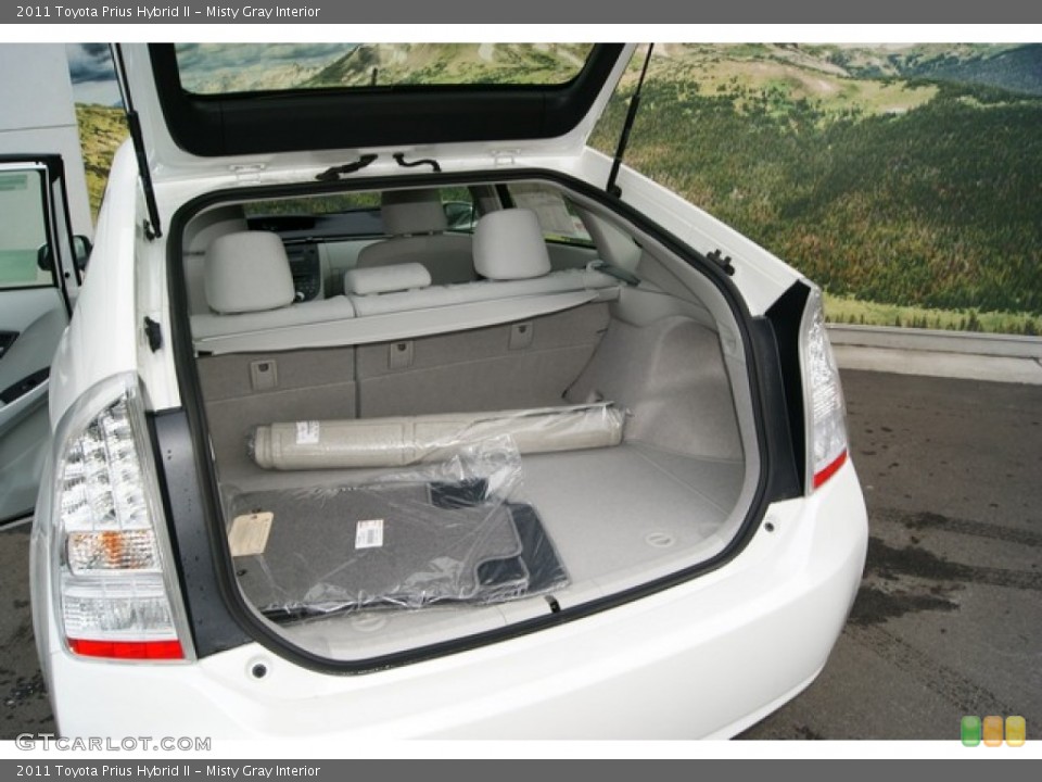 Misty Gray Interior Trunk for the 2011 Toyota Prius Hybrid II #59618889