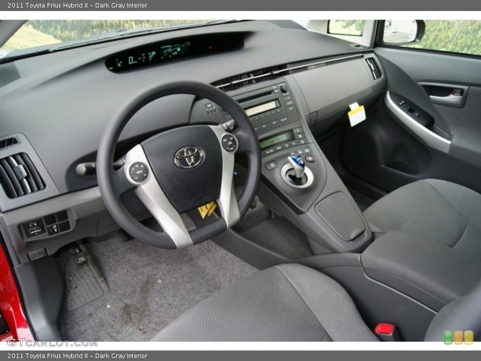 Dark Gray Interior Photo for the 2011 Toyota Prius Hybrid II #59619126