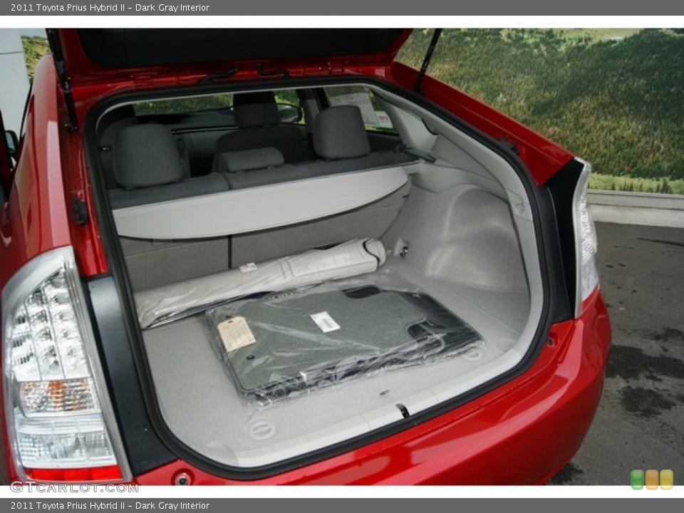 Dark Gray Interior Trunk for the 2011 Toyota Prius Hybrid II #59619189