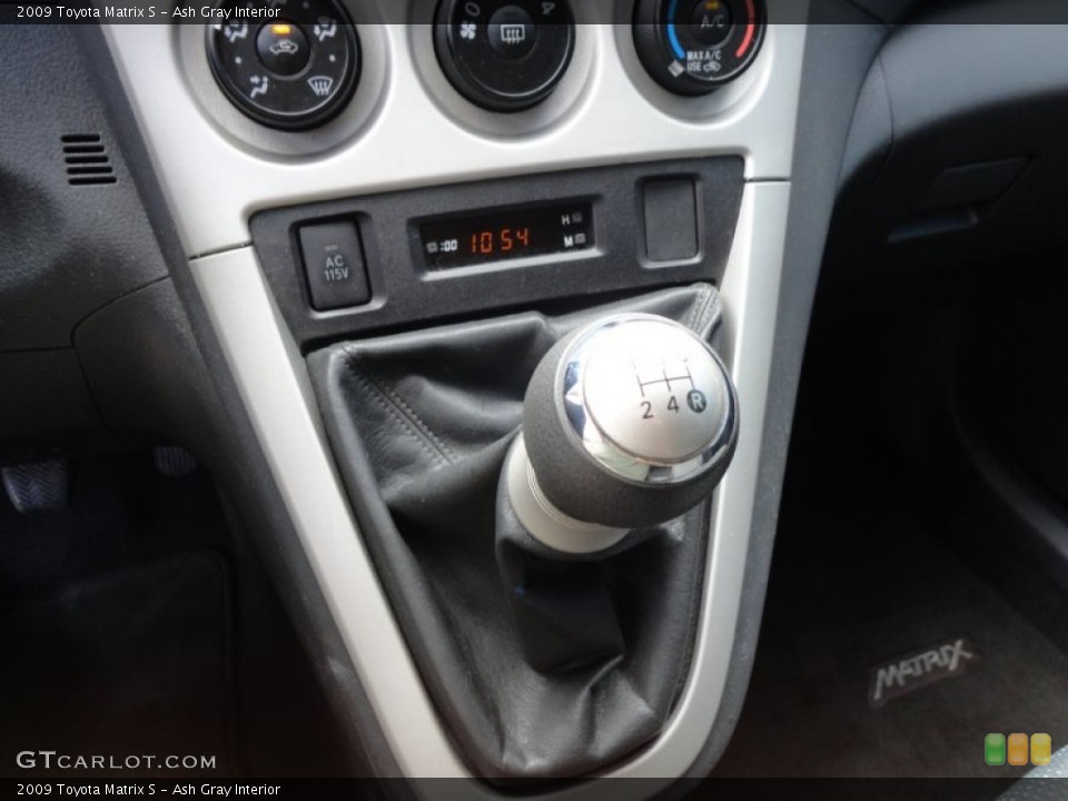 Ash Gray Interior Transmission for the 2009 Toyota Matrix S #59619540