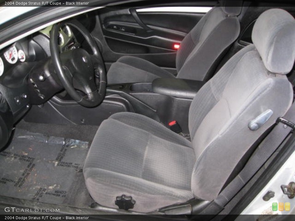 Black Interior Photo for the 2004 Dodge Stratus R/T Coupe #59623272