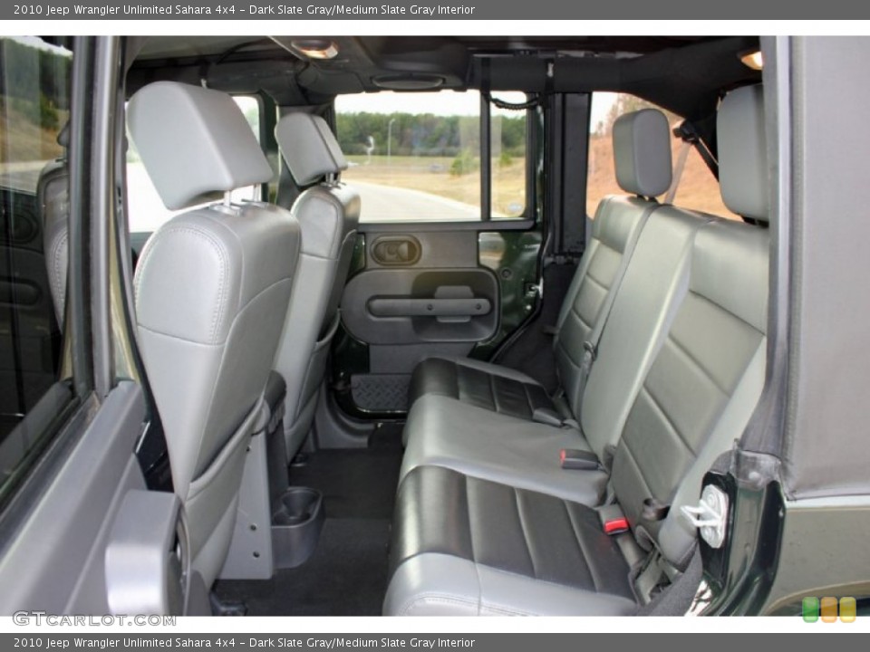 Dark Slate Gray/Medium Slate Gray Interior Photo for the 2010 Jeep Wrangler Unlimited Sahara 4x4 #59623947