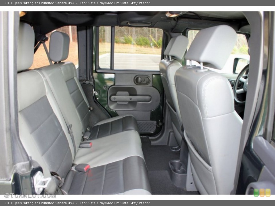 Dark Slate Gray/Medium Slate Gray Interior Photo for the 2010 Jeep Wrangler Unlimited Sahara 4x4 #59623954