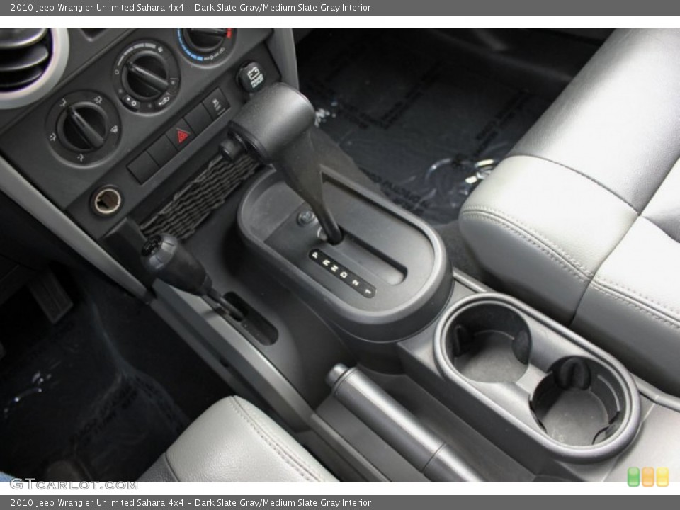 Dark Slate Gray/Medium Slate Gray Interior Transmission for the 2010 Jeep Wrangler Unlimited Sahara 4x4 #59624085