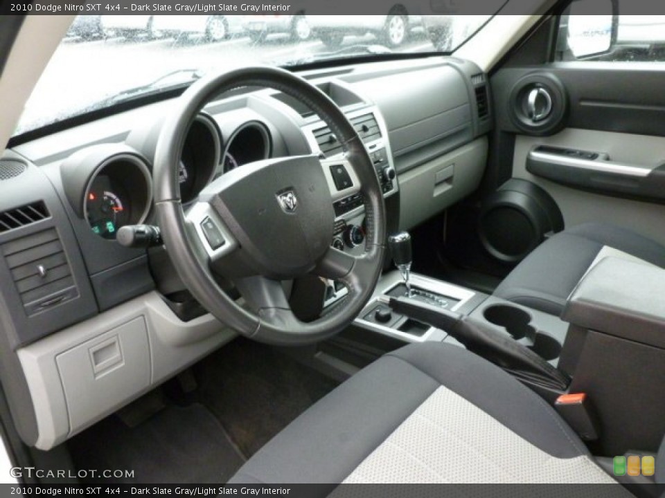 Dark Slate Gray/Light Slate Gray Interior Dashboard for the 2010 Dodge Nitro SXT 4x4 #59624580