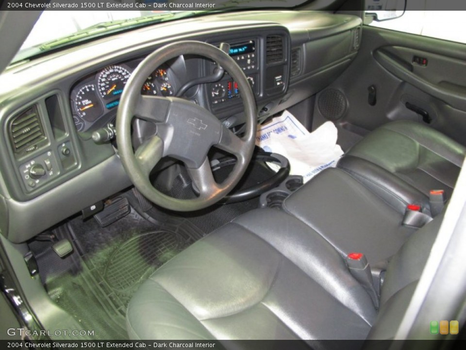 Dark Charcoal Interior Prime Interior for the 2004 Chevrolet Silverado 1500 LT Extended Cab #59624769