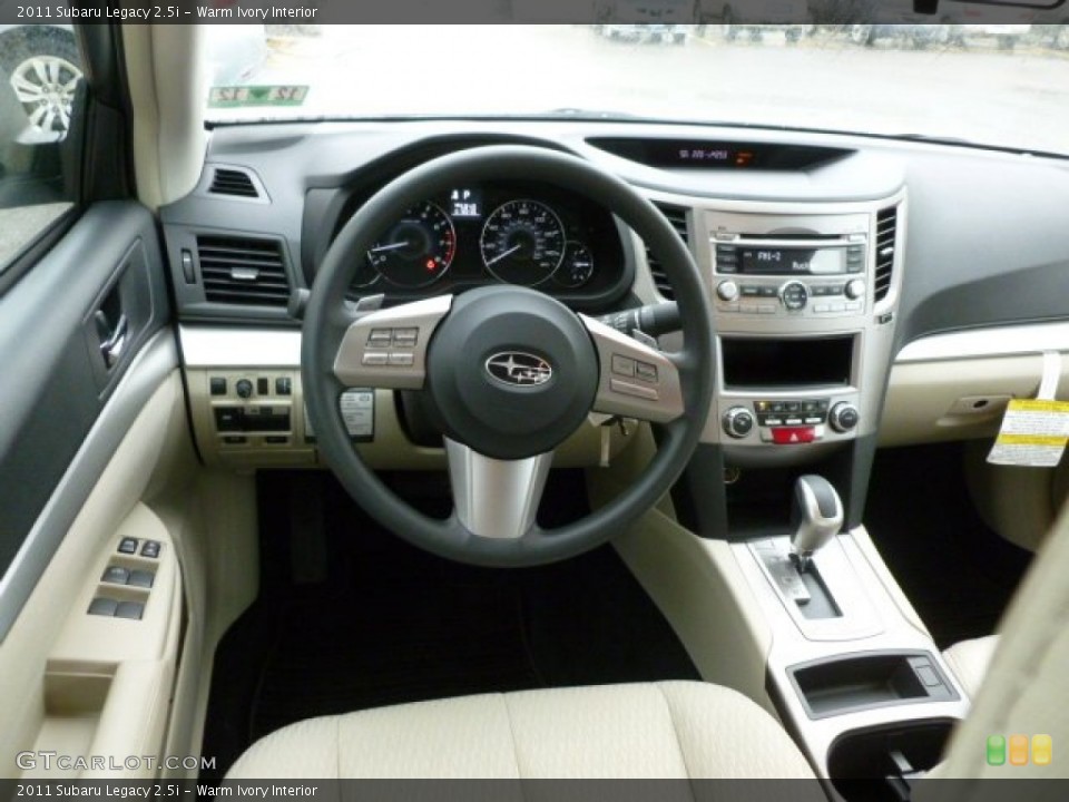 Warm Ivory Interior Dashboard for the 2011 Subaru Legacy 2.5i #59625038
