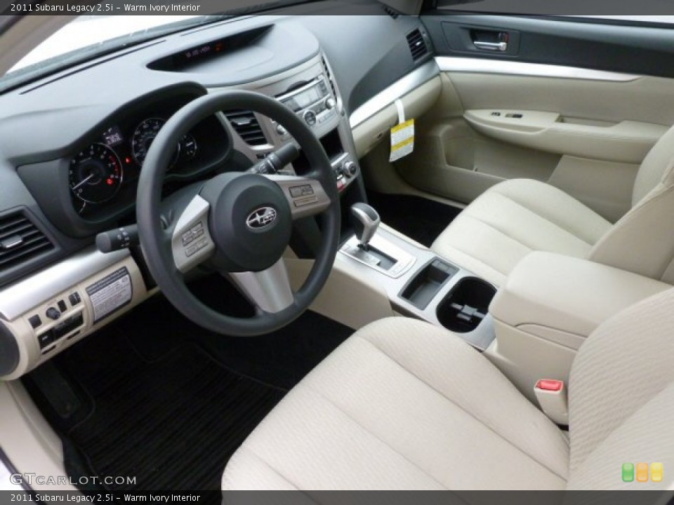 Warm Ivory Interior Photo for the 2011 Subaru Legacy 2.5i #59625120
