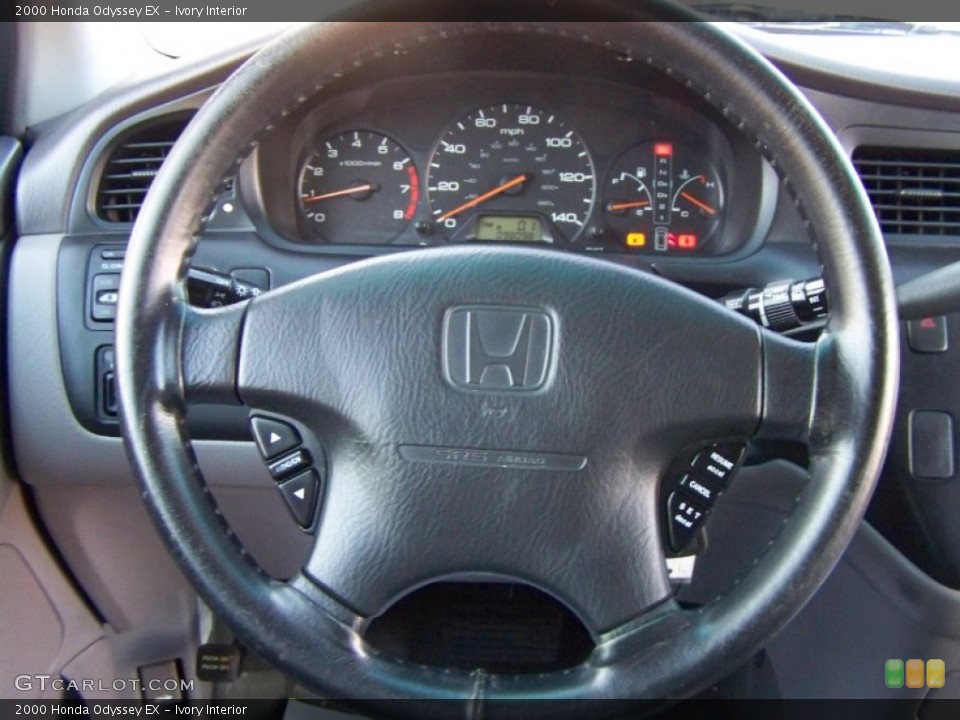 Ivory Interior Steering Wheel for the 2000 Honda Odyssey EX #59625621