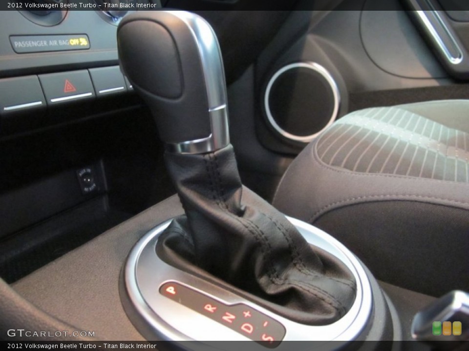 Titan Black Interior Transmission for the 2012 Volkswagen Beetle Turbo #59625735