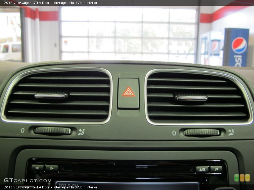 Interlagos Plaid Cloth Interior Controls for the 2012 Volkswagen GTI 4 Door #59625879