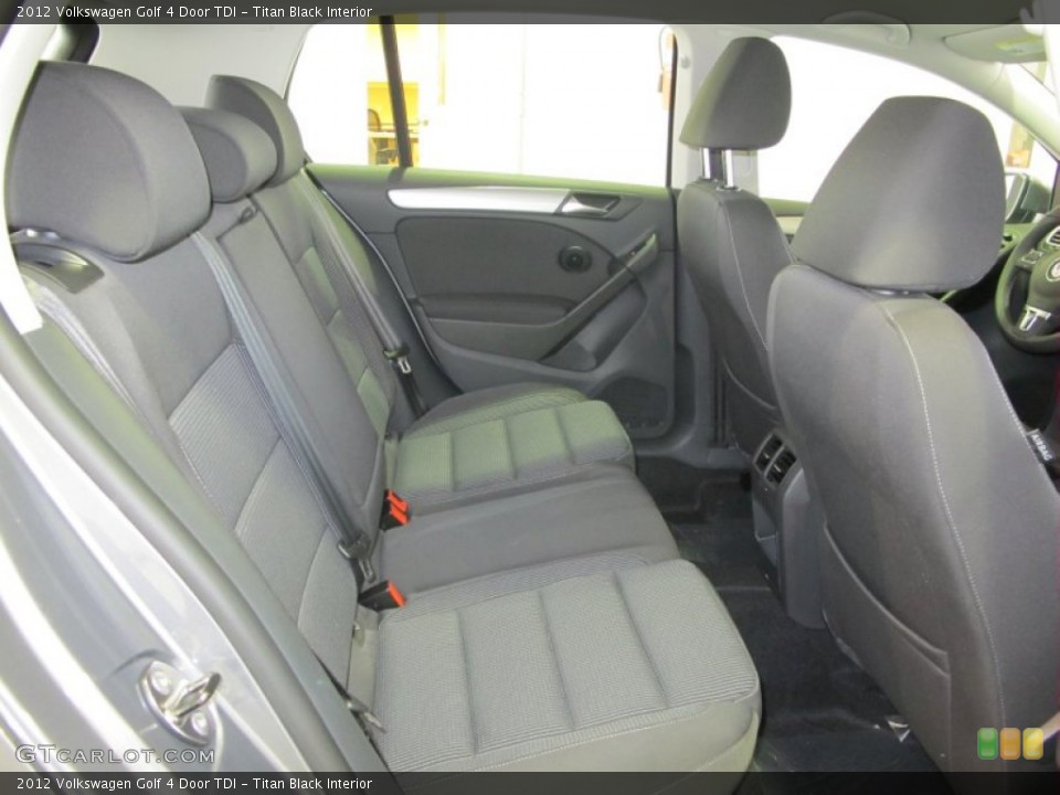 Titan Black Interior Photo for the 2012 Volkswagen Golf 4 Door TDI #59626146