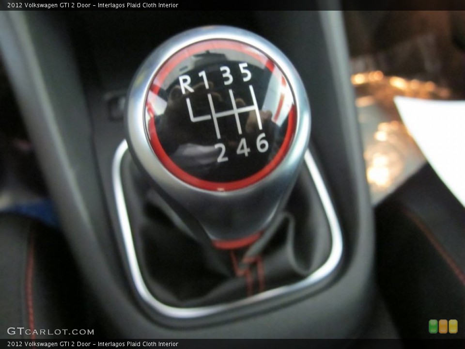 Interlagos Plaid Cloth Interior Transmission for the 2012 Volkswagen GTI 2 Door #59626527
